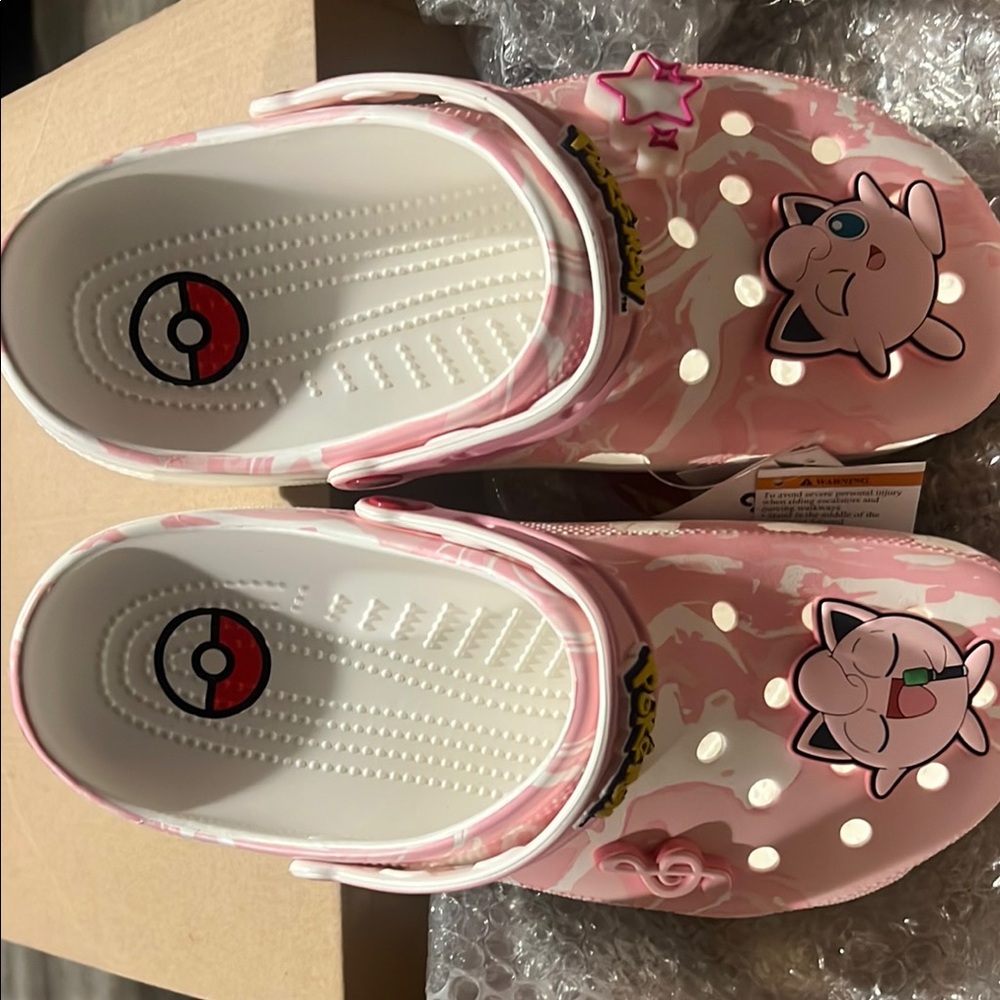 Pink Jigglypuff Clogs